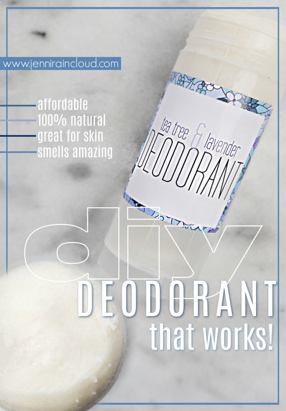 Homemade Deodorant Recipe Without Baking Soda - Jenni Raincloud