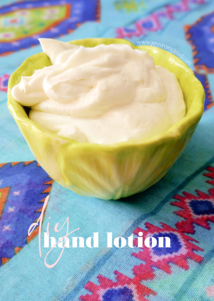 Homemade Hand Lotion