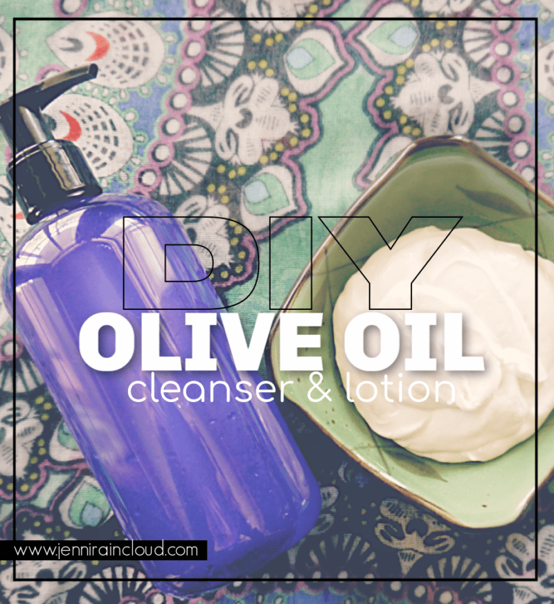 DIY Olive Oil and Lavender Cleanser and Face Cream Jenni Raincloud