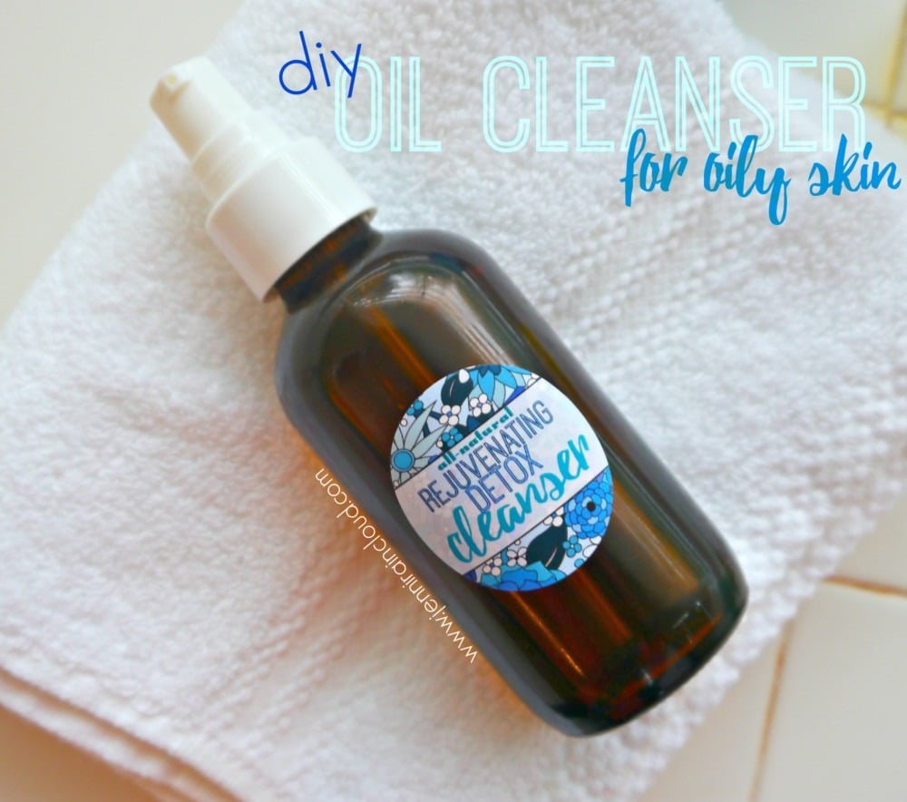 Anti Aging DIY Oil Cleanser w/ Non Clogging Oils - Jenni Raincloud