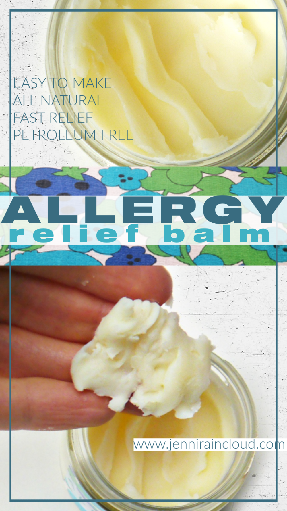 DIY Allergy Balm