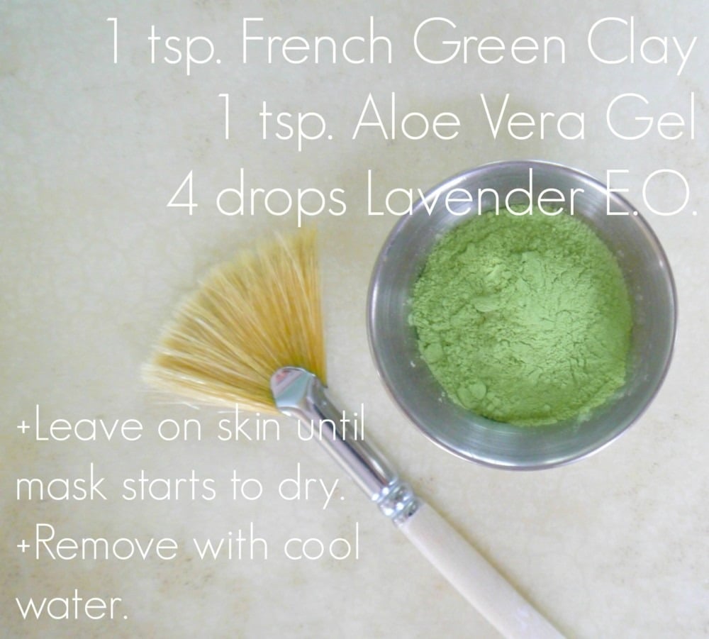 Green clay mask : 6 DIY recipe to be tested ! - Argile du Velay