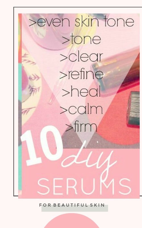 10 Simple DIY Serums For Every Skin Type! - Jenni Raincloud