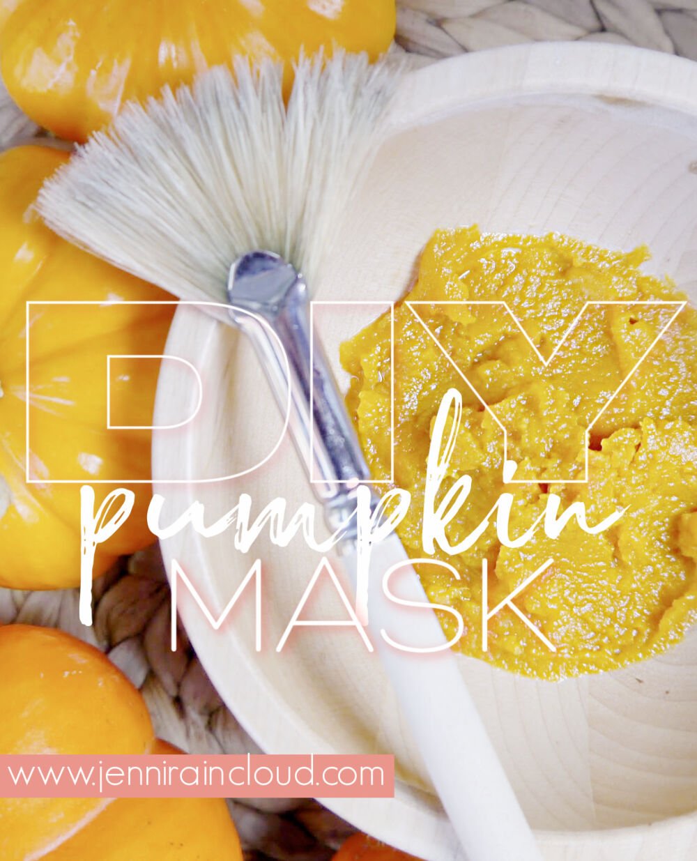 Easy DIY Pumpkin Mask-3 Ingredients to Glowing Skin! - Jenni Raincloud