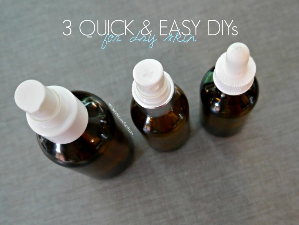 3 DIYs for dry skin