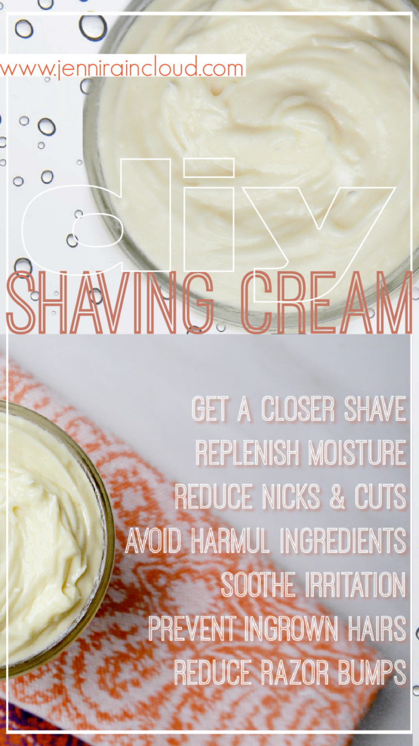 How to Make Natural DIY Shaving Cream Jenni Raincloud