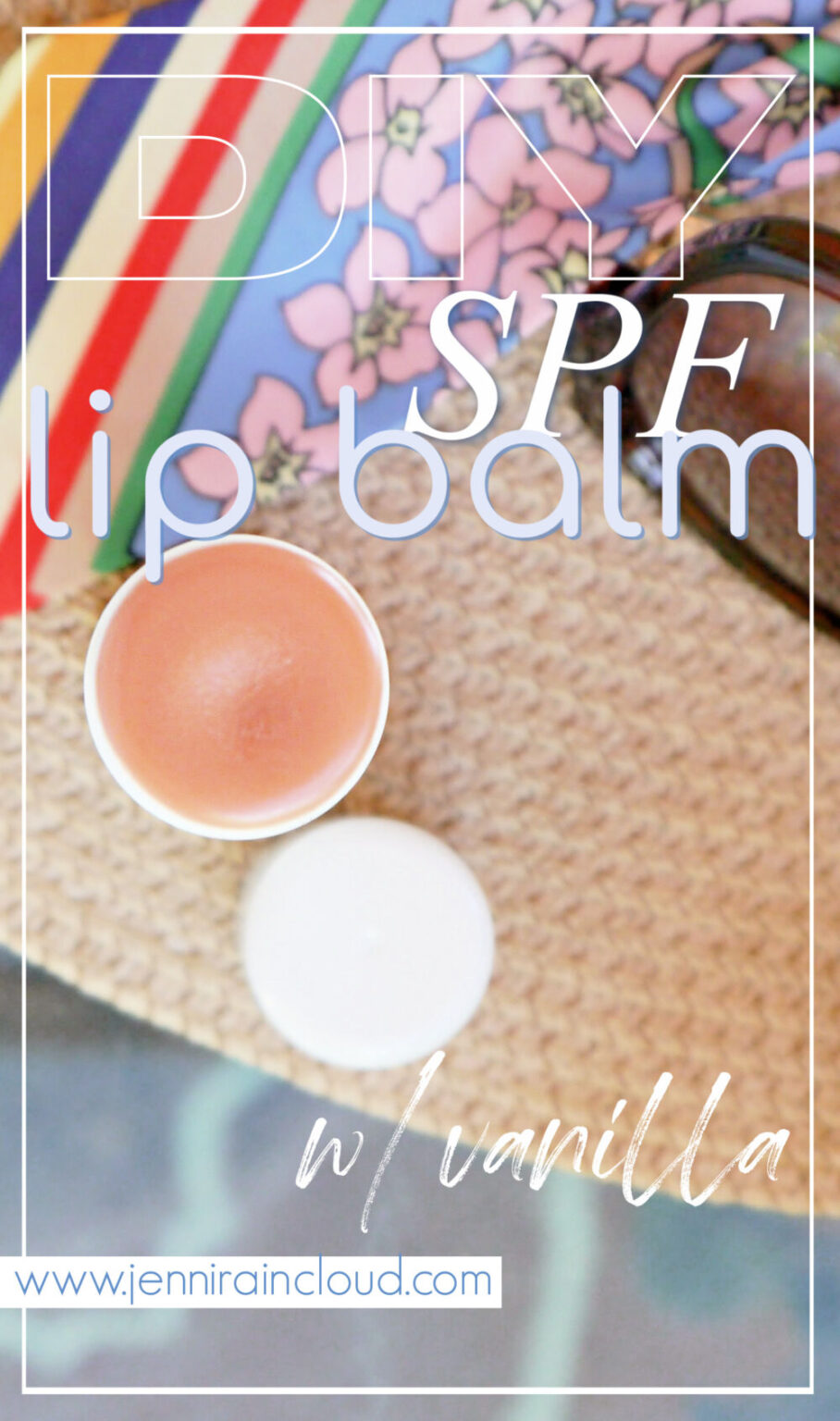 DIY SPF Lip Balm with Vanilla & Peppermint! Jenni Raincloud
