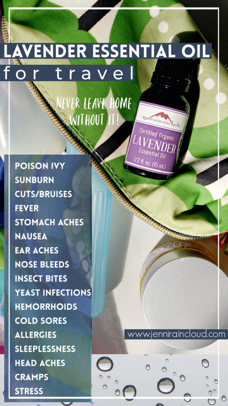Benefits of Lavender Essential Oil on Vacation Jenni Raincloud