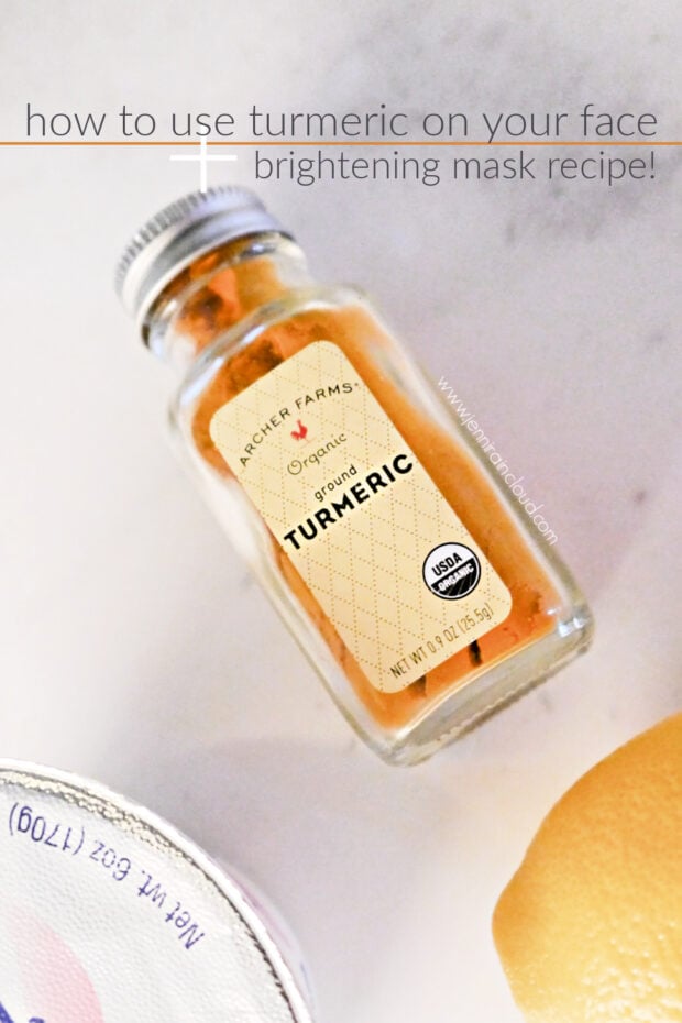 How to Use Turmeric on your face