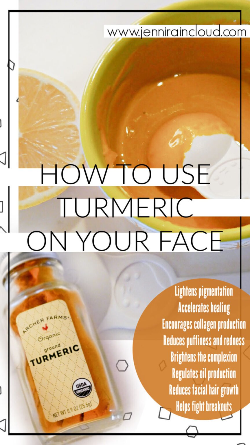 How to Use Turmeric on the Face + Brightening Mask Recipe Jenni Raincloud