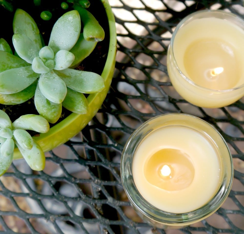 DIY Citronella Candles with Beeswax to Keep Mosquitos Away! Jenni