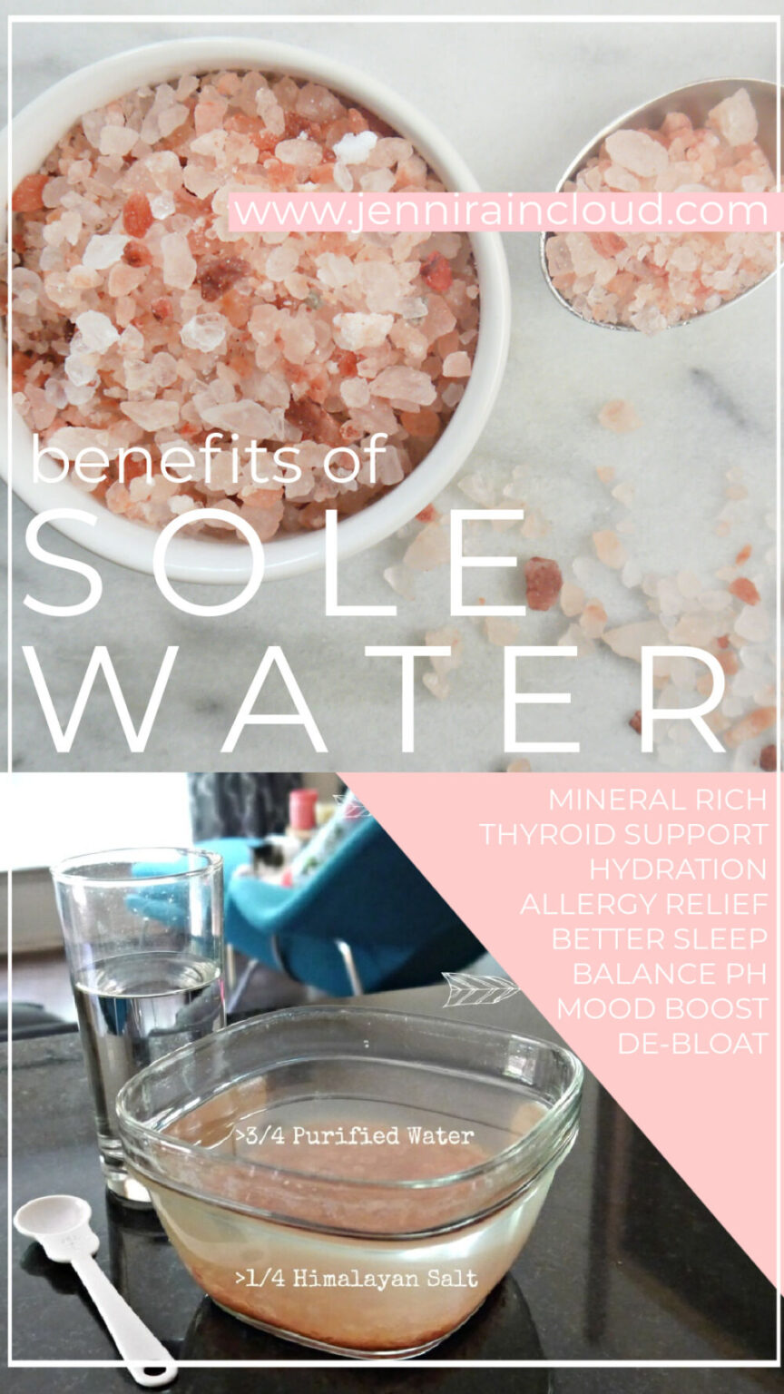 Himalayan Sole Water BenefitsA Mineral Packed Hydration Drink! Jenni