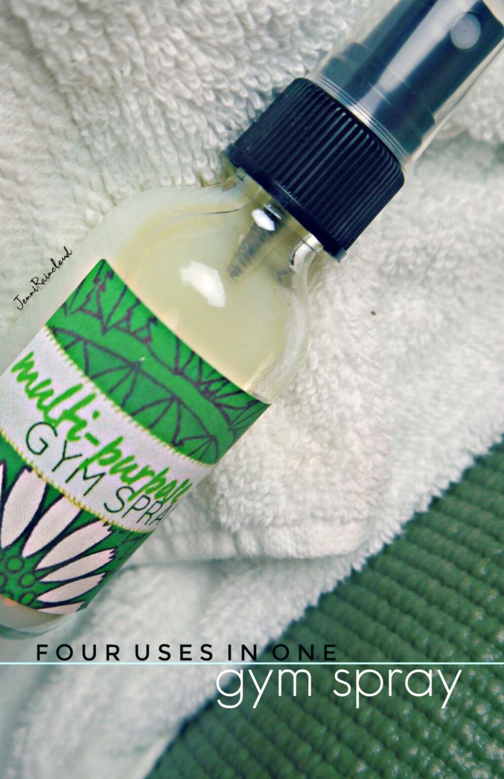DIY Multi-Purpose Gym Spray! - Jenni Raincloud