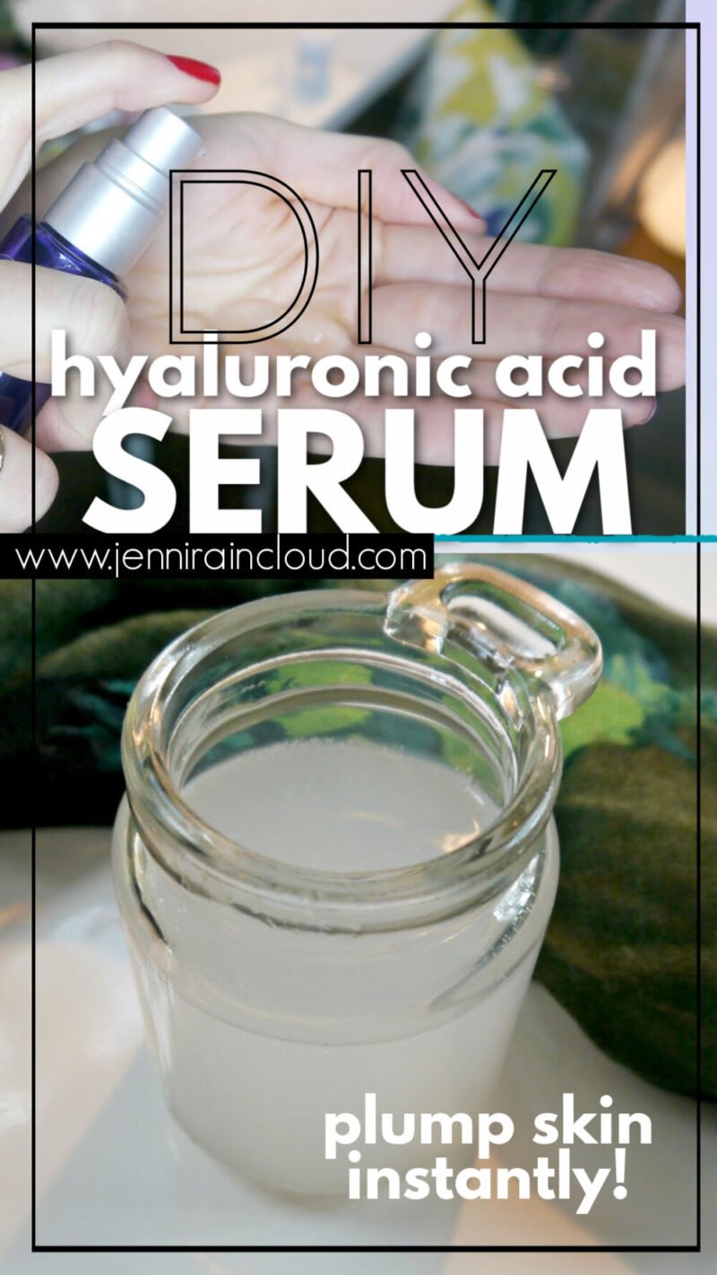 DIY Hyaluronic Acid Serum Jenni Raincloud Live Well Nation