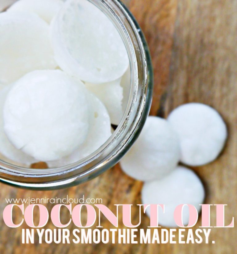 Coconut Oil in Your Smoothie Made Easy! Jenni Raincloud