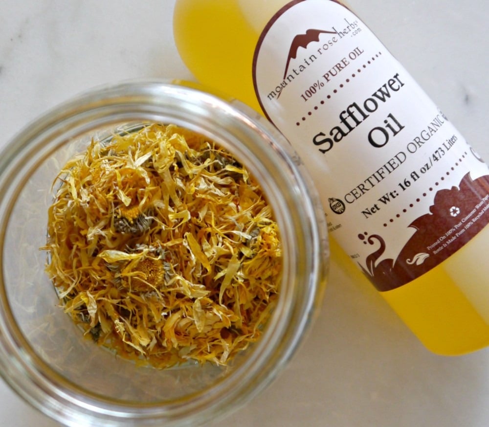 How to Infuse Oil with Calendula Flowers - Jenni Raincloud