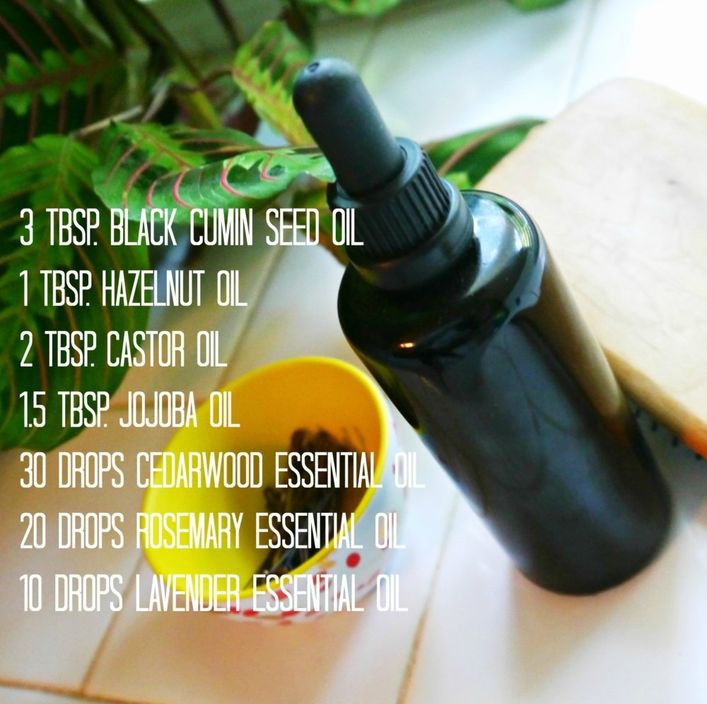 Oils that Promote Hair Growth + DIY Hair Growth Serum ... (1000 x 995 Pixel)