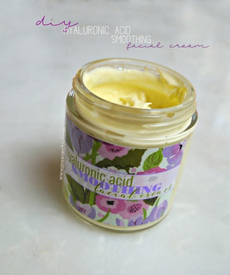 DIY Hyaluronic Acid Anti Aging Cream Jenni Raincloud