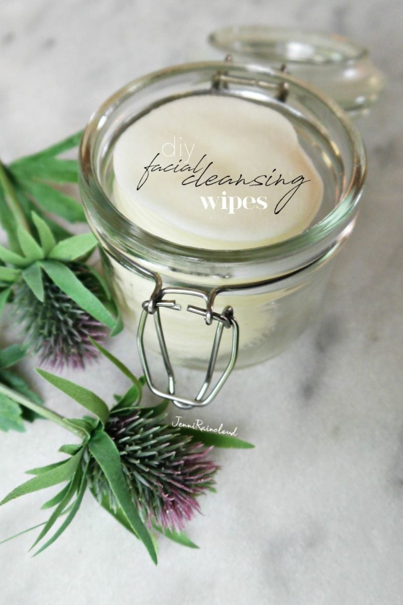 DIY Cleansing Wipes Jenni Raincloud