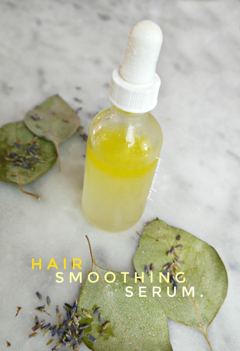 DIY Hair Smoothing Serum for Frizzy Hair Jenni Raincloud