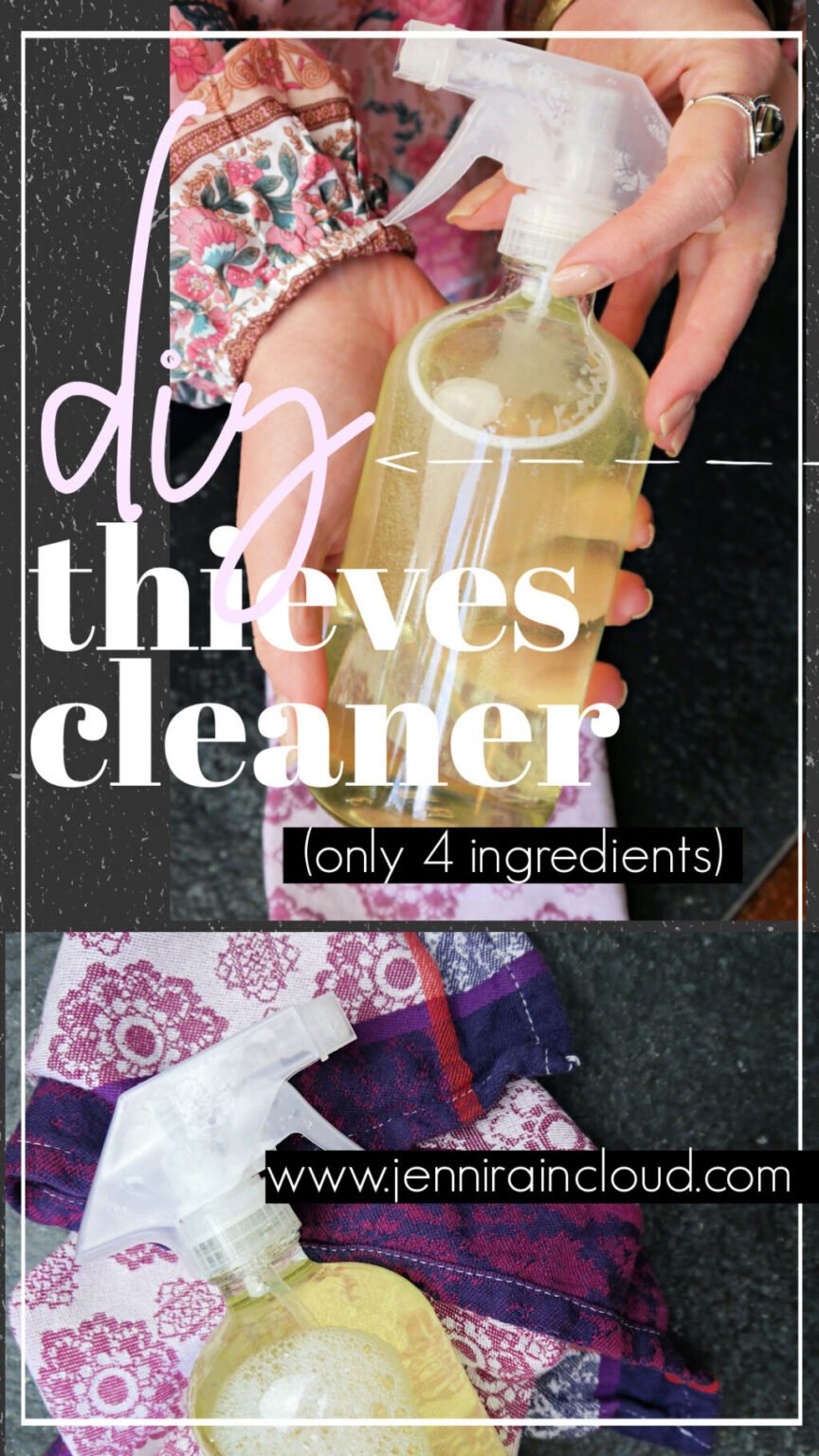 DIY Thieves Cleaner Recipe for Pennies! Jenni Raincloud