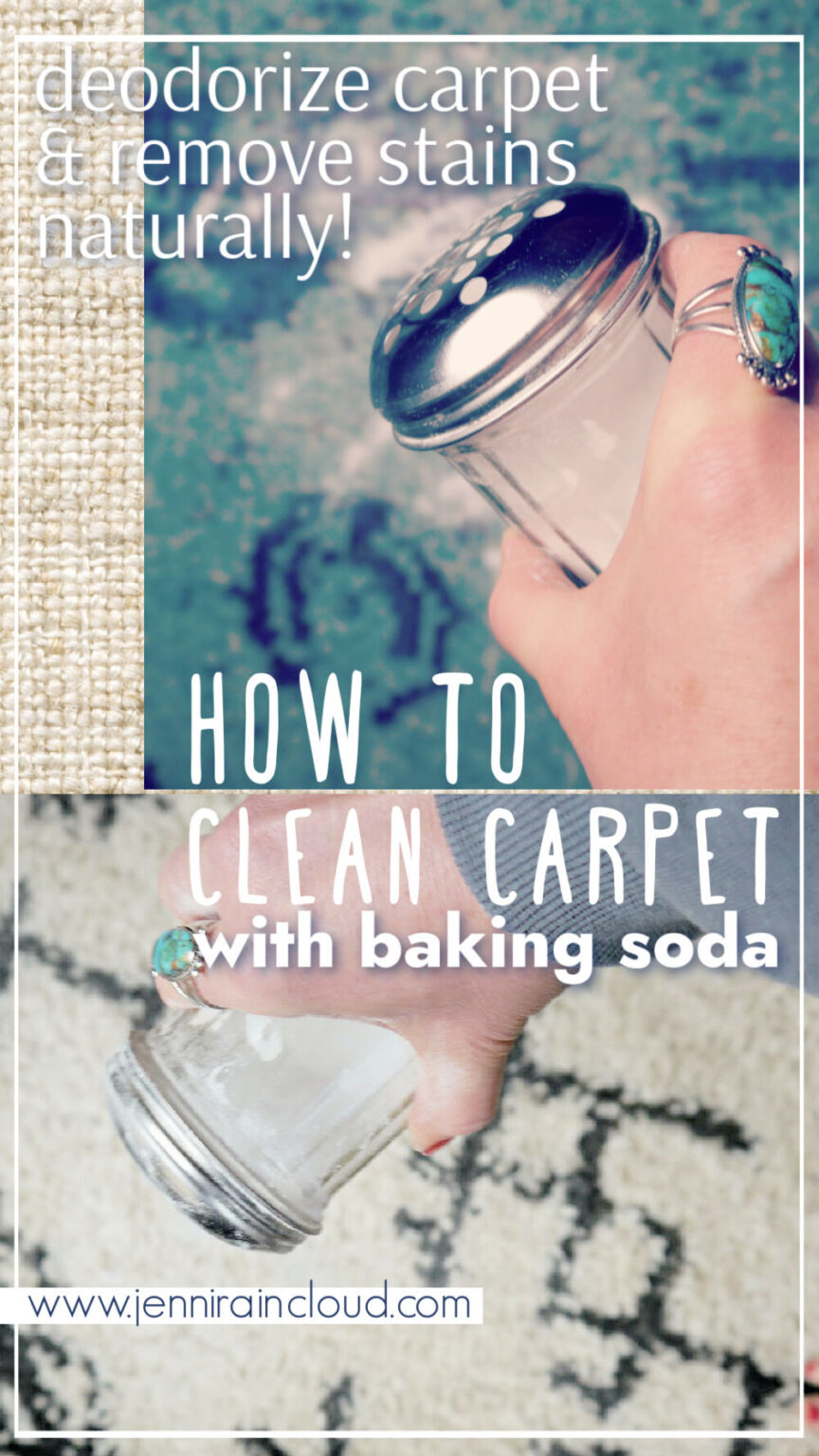 How to Clean Carpet with Baking Soda + DIY Carpet Deodorizer Jenni