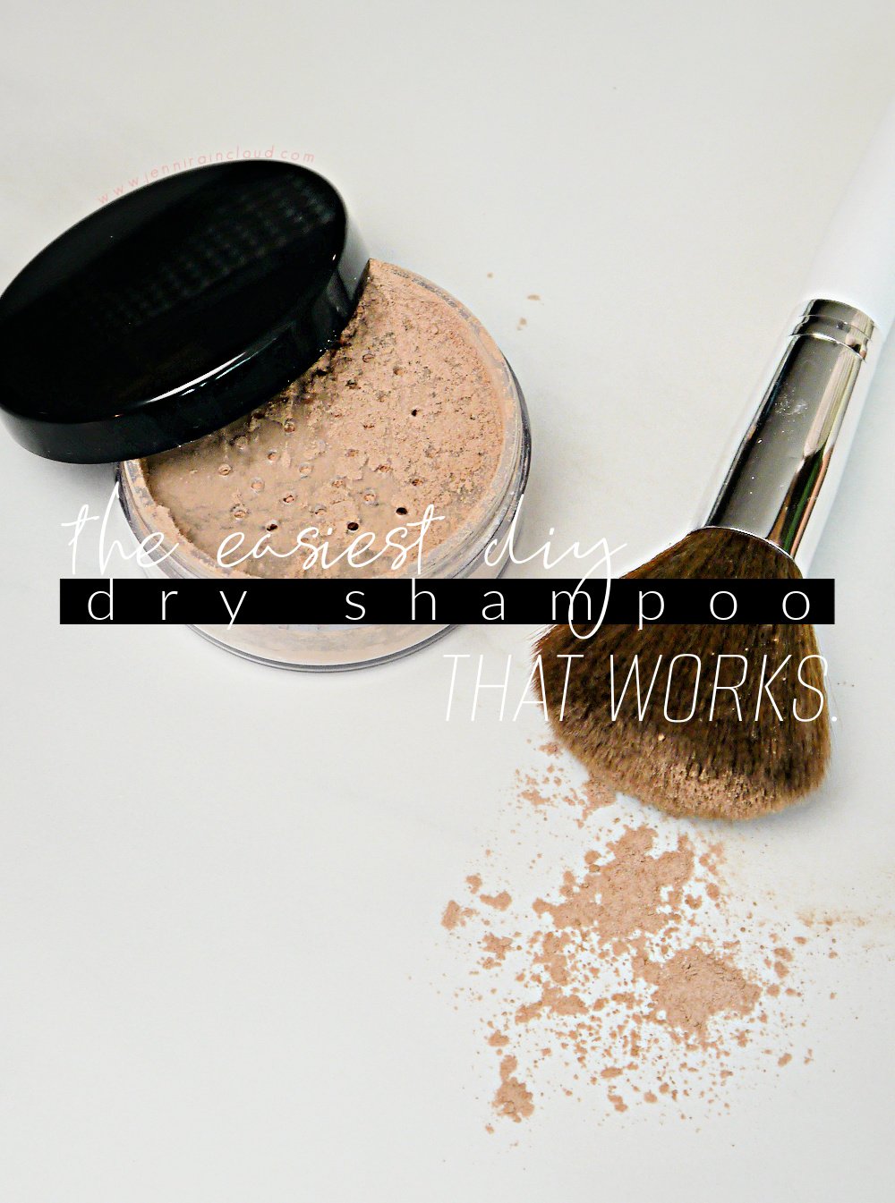 DIY Dry Shampoo Recipe for all Hair Colors! Jenni Raincloud